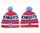 NRL Beanies Newcastle Knights Red Royal Blue