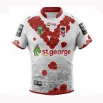 St George Illawarra Dragons Rugby Shirt 2018-19 Conmemorative