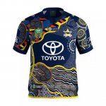 North Queensland Cowboys Rugby Shirt 2017 Indigenous