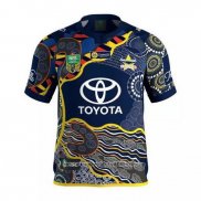 North Queensland Cowboys Rugby Shirt 2017 Indigenous