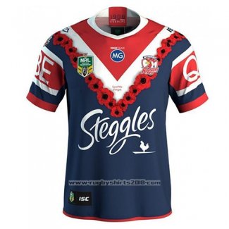 Sydney Roosters Rugby Shirt 2018-19 Conmemorative