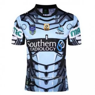 Cronulla Sharks 9s Rugby Shirt 2017