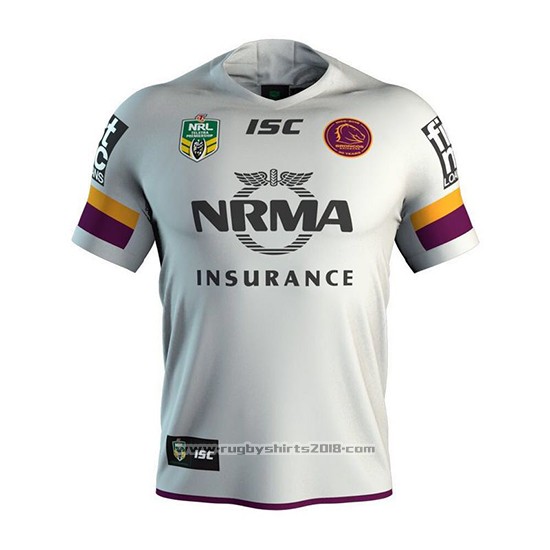 Brisbane Broncos Rugby Shirt 2018 Away | rugbyshirts2018.com