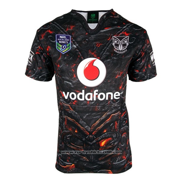 New Zealand Warriors Rugby Shirt 2017 Home2 ...